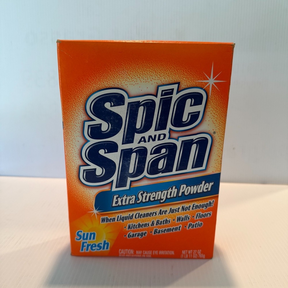 Spic And Span All Purpose Cleaner Extra Strength Powder Sun Fresh 27oz
